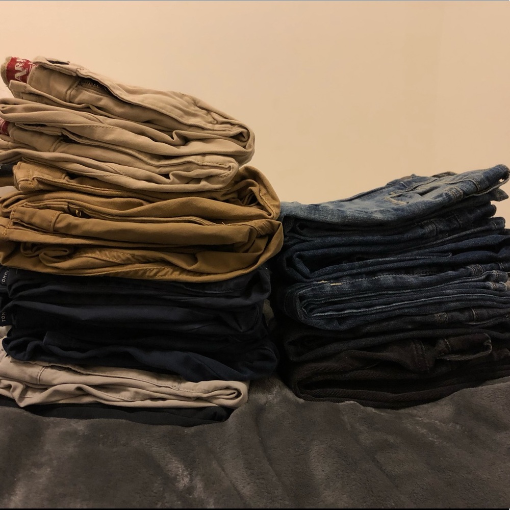 My complete collection of men’s pants